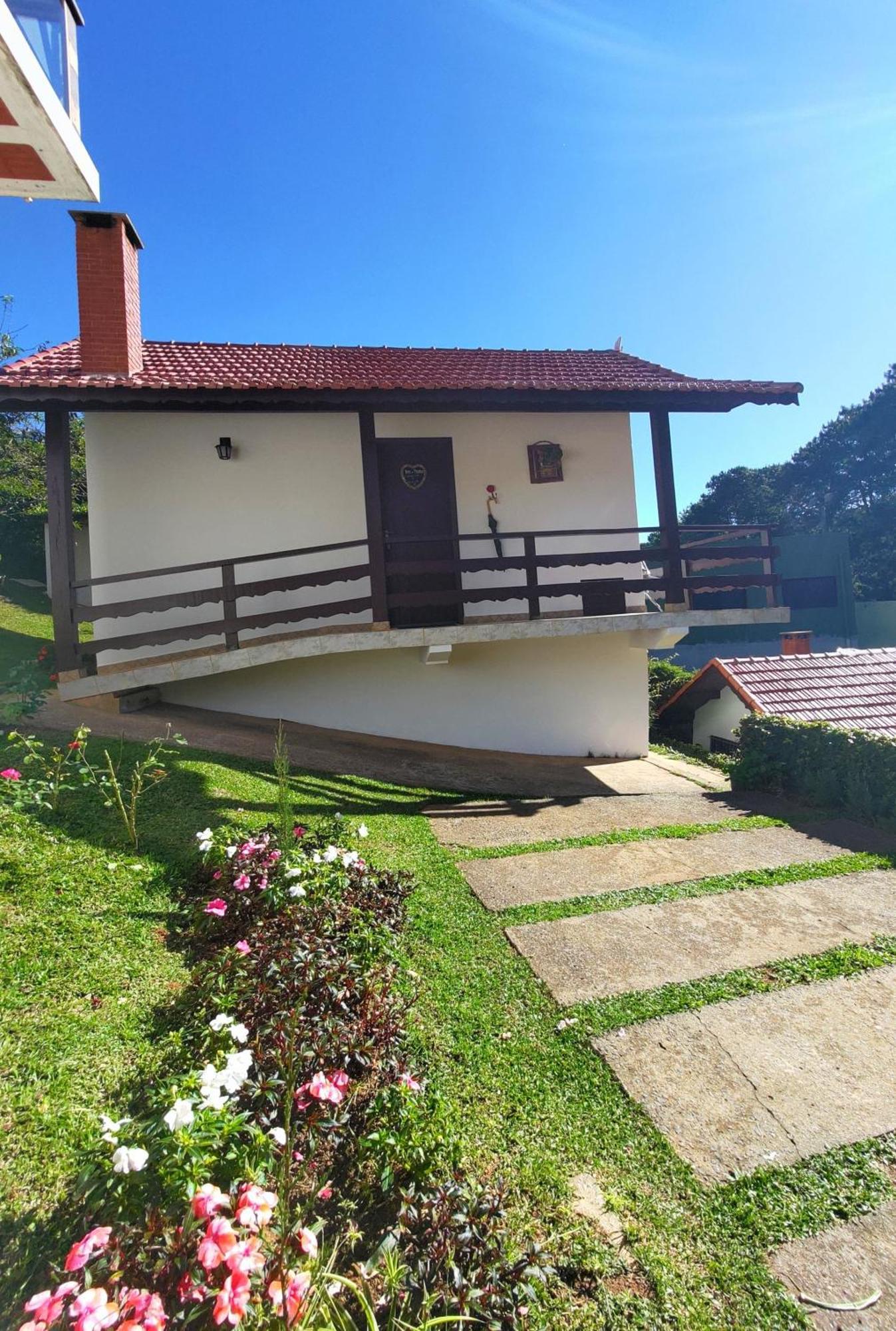 Chalés Leopoldo em Monte Verde Exterior foto